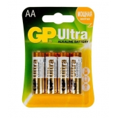 Батарейки алкалиновые GP Ultra Alkaline AA/LR6 - 4 шт. - Элементы питания - купить с доставкой в Электростали