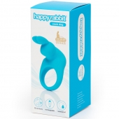 Голубое эрекционное виброкольцо Happy Rabbit Rechargeable Rabbit Cock Ring - Happy Rabbit - в Электростали купить с доставкой