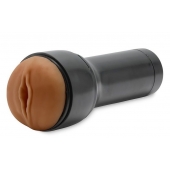 Коричневый мастурбатор-вагина Feel Stroker - Kiiroo - в Электростали купить с доставкой