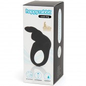 Черное эрекционное виброкольцо Happy Rabbit Rechargeable Rabbit Cock Ring - Happy Rabbit - в Электростали купить с доставкой