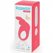 Розовое эрекционное виброкольцо Happy Rabbit Rechargeable Rabbit Cock Ring - Happy Rabbit - в Электростали купить с доставкой