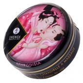 Массажная свеча Rose Petals с ароматом розы - 30 мл. - Shunga - купить с доставкой в Электростали