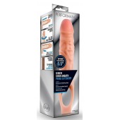 Телесная насадка на пенис 9 Inch Cock Sheath Extender - 22,2 см. - Blush Novelties - в Электростали купить с доставкой