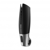 Черный мастурбатор с вибрацией Power Masturbator - Satisfyer - в Электростали купить с доставкой
