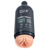 Телесный мастурбатор-вагина Shower Therapy Milk Me Honey - Pipedream - в Электростали купить с доставкой
