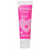 Возбуждающий гель на водно-силиконовой основе Cosmo Vibro с ароматом земляники - 50 гр. - Биоритм - купить с доставкой в Электростали