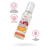 Съедобная гель-смазка Yovee «Двойной соблазн» с Д-пантенолом и вкусом клубники и дыни - 100 мл. - ToyFa - купить с доставкой в Электростали