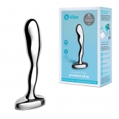Стальной стимулятор простаты Stainless Steel Prostate Plug - 11,5 см. - b-Vibe - в Электростали купить с доставкой