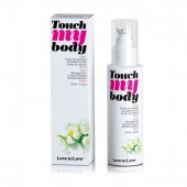 Силиконовый лубрикант 2-в-1 Touch My Body с ароматом моной - 100 мл. - Love to Love - купить с доставкой в Электростали
