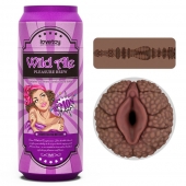 Коричневый мастурбатор-вагина Pleasure Brew Masturbator-Wild Ale в банке - Lovetoy - в Электростали купить с доставкой