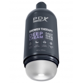Мастурбатор в бутылке Shower Therapy Deep Cream - Pipedream - в Электростали купить с доставкой