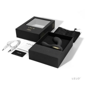 Чёрный перезаряжаемый стимулятор простаты Bruno Black - Lelo - в Электростали купить с доставкой