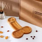 Деревянное блюдо для подачи в форме члена (32,5 х 20 х 1,7 см) - Сима-Ленд - купить с доставкой в Электростали