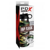 Мастурбатор в камуфляжной колбе Fap Flask - Pipedream - в Электростали купить с доставкой