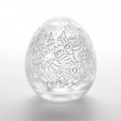 Мастурбатор-яйцо Keith Haring EGG PARTY - Tenga - в Электростали купить с доставкой