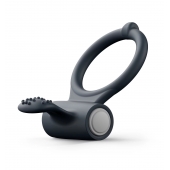Черное эрекционное кольцо Power Clit - Dorcel - в Электростали купить с доставкой