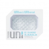 Прозрачный мастурбатор-стимулятор Tenga Uni Diamond - Tenga - в Электростали купить с доставкой