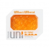 Оранжевый мастурбатор-стимулятор Tenga Uni Topaz - Tenga - в Электростали купить с доставкой
