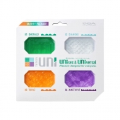 Набор из 4 мастурбаторов-стимуляторов Tenga Uni Variety Pack - Tenga - в Электростали купить с доставкой
