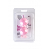 Розовые вагинальные шарики BI-BALLS - Toyfa Basic в Электростали Розовые вагинальные шарики BI-BALLS - Toyfa Basic