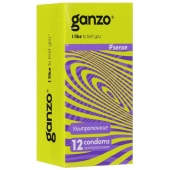 Тонкие презервативы для большей чувствительности Ganzo Sence - 12 шт. - Ganzo - купить с доставкой в Электростали