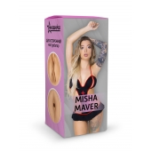 Двусторонний мастурбатор Misha Maver - 22 см. - ФлешНаш - в Электростали купить с доставкой