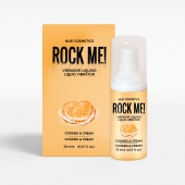 Жидкий вибратор Nuei Rock Me! с ароматом печенья и сливок - 20 мл. - Nuei cosmetics - купить с доставкой в Электростали