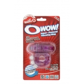 Фиолетовое эрекционное виброкольцо OWOW PURPLE - Screaming O - в Электростали купить с доставкой