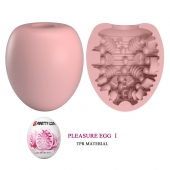 Розовый мастурбатор-яйцо Pleasure Egg I - Baile - в Электростали купить с доставкой