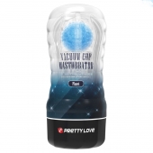 Прозрачный текстурированный мастурбатор Vacuum Cup Masturbator Planet - Baile - в Электростали купить с доставкой