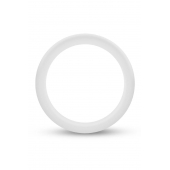 Белое люминесцентное эрекционное кольцо Silicone Glo Cock Ring - Blush Novelties - в Электростали купить с доставкой