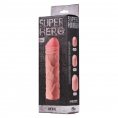 Фаллоудлинитель SUPER HERO Dewil - 17,5 см. - Lola Games - в Электростали купить с доставкой