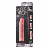 Фаллоудлинитель SUPER HERO Sex Machine - 15,5 см. - Lola Games - в Электростали купить с доставкой