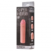 Фаллоудлинитель SUPER HERO Tempter - 16 см. - Lola Games - в Электростали купить с доставкой