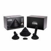 Конусный вибромассажер Cowgirl Cone с 2 насадками - CowGirl - купить с доставкой в Электростали