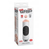Мастурбатор-вагина Extreme Toyz Mega Grip Vibrating Stroker Mouth - Pipedream - в Электростали купить с доставкой
