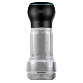 Набор PowerBlow   Feel Pocket Stroker Crystal: мастурбатор и интерактивная насадка - Kiiroo - в Электростали купить с доставкой