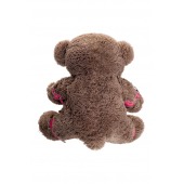 Бондажный набор: бурый мишка с розовыми оковами и наручниками - Pecado - купить с доставкой в Электростали