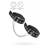 Черные оковы из одного ремешка с люверсами - Pecado - купить с доставкой в Электростали