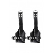 Черные подвесы с белой строчкой - Pecado - купить с доставкой в Электростали