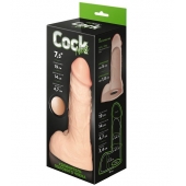Телесный фаллоудлинитель с мошонкой Cock Next - 19 см. - LOVETOY (А-Полимер) - в Электростали купить с доставкой
