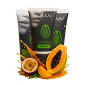 Набор из 3 съедобных лубрикантов JUJU со вкусом тропических фруктов - JuJu - купить с доставкой в Электростали
