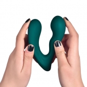 Темно-бирюзовый вибромассажер простаты Solstice X - Magic Motion - в Электростали купить с доставкой