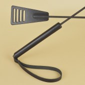 Черный кожаный стек «Сириус» - 60 см. - Sitabella - купить с доставкой в Электростали