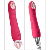 Малиновая насадка на душ с вибрацией Showers to orgasm - 20,1 см. - Orion - купить с доставкой в Электростали