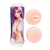 Двусторонний мастурбатор аниме - ротик и вагина - Tokyo Style - в Электростали купить с доставкой