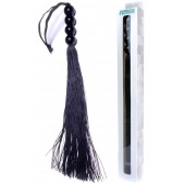 Черная силиконовая плеть - 37 см. - Boys of Toys - купить с доставкой в Электростали