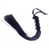 Черная силиконовая плеть - 37 см. - Boys of Toys - купить с доставкой в Электростали