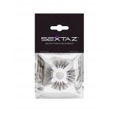 Эластичное эрекционное кольцо с черными «ресничками» - Sextaz - в Электростали купить с доставкой