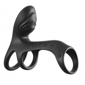 Черная насадка на пенис Ultimate Couples Cage Pro - Pipedream - в Электростали купить с доставкой